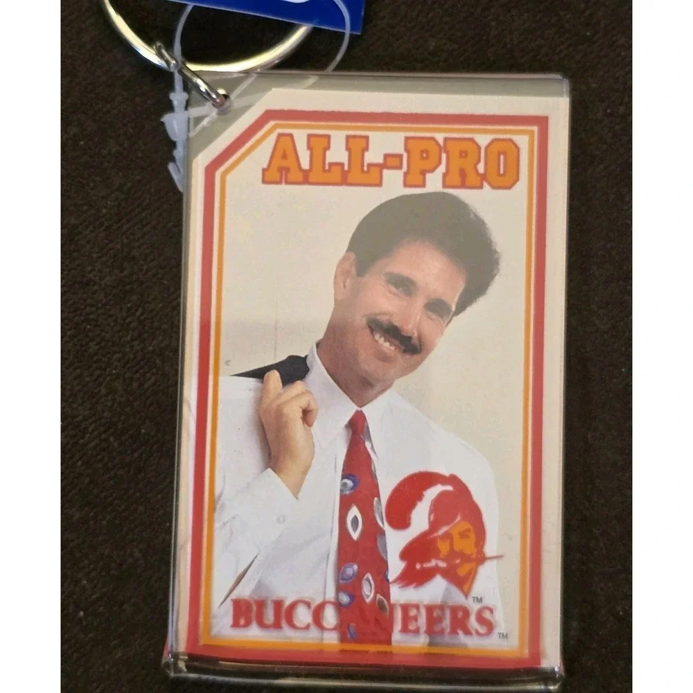 Vintage Tampa Bay Buccaneers Keychain Father's Day All Pro 1993 Team NFL